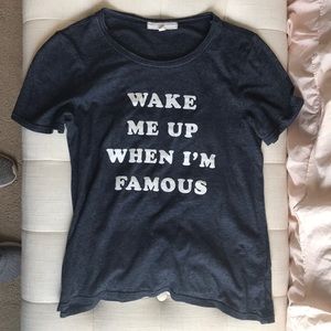 Urban Outfitters wake me up shirt